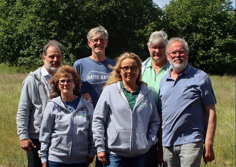 Die 6 Stadtvertreter der FWB von links nach rechts:  Axel Schmidt, Sabine Boretzki, Klaus Siefke, Susanne Rattay, Christian Kahns und Peter Gottschalk